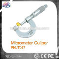 ADShi factory supply chrome plated type of micrometer caliper, professional body piercing tools micrometer screw gauge